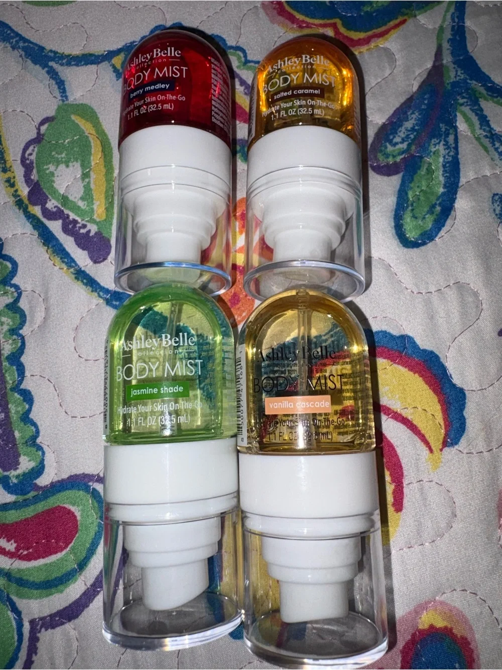 Jasmine Shade Green Body Mist - Lightweight Fragrance Mist